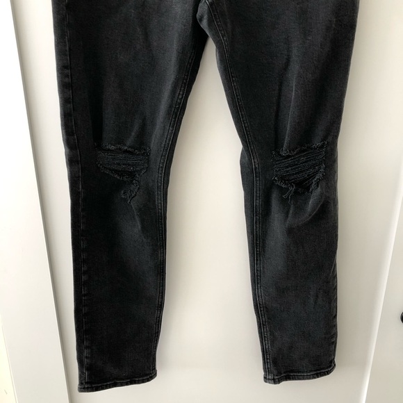 Amendi Black Wash Tapered Jeans 32 x 32 - Picture 12 of 13